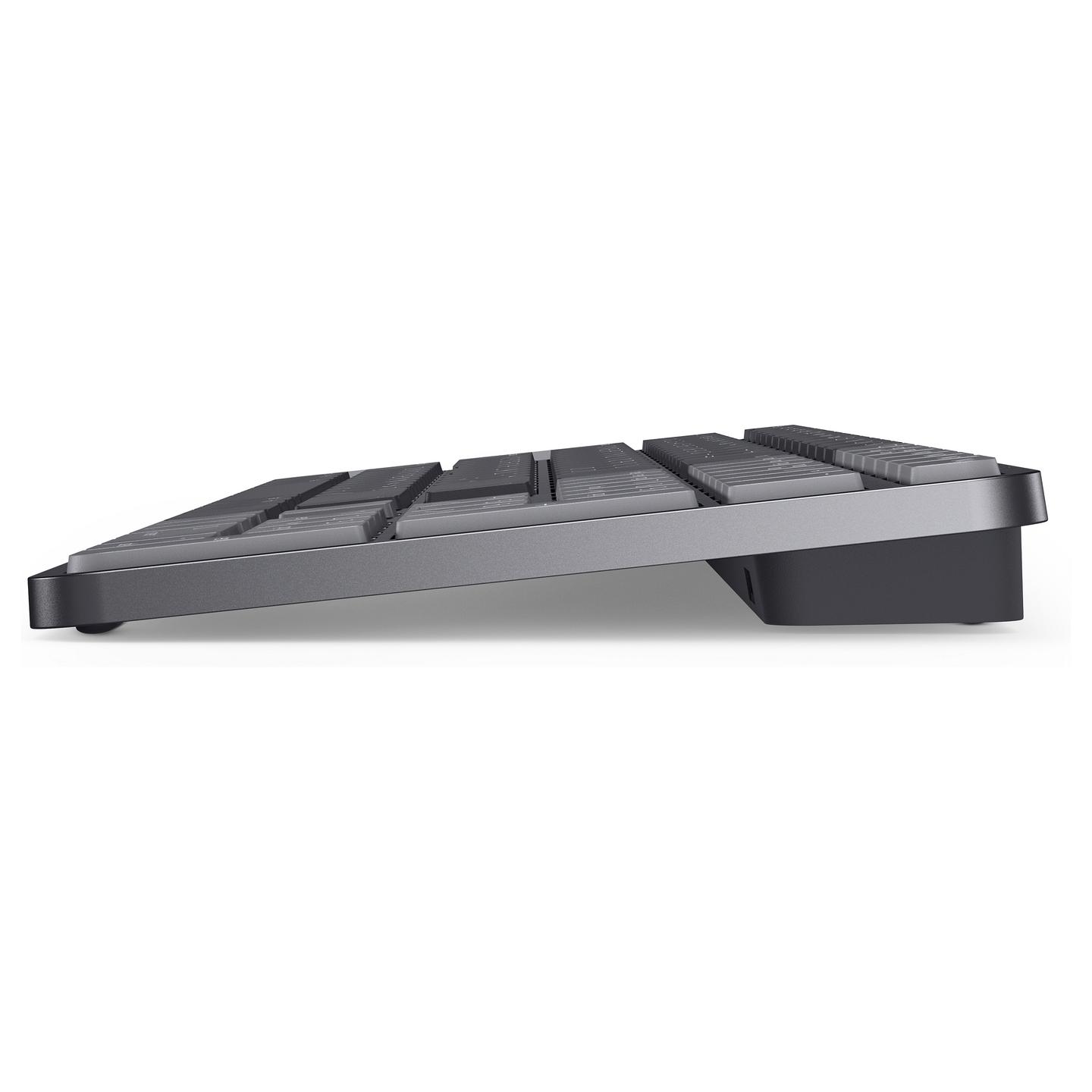 Tastierë pa kabllo Dell Pro 7 Slim KB726, QWERTZ Gjermane, Bluetooth 6.0, 2.4 GHz, 16 Taste të Programueshme – Grafit - 4