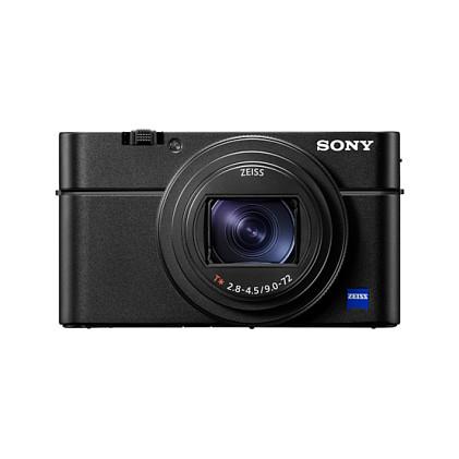 Kamerë digjitale Sony DSC-RX100 VII / 20.1MP / Sensor 1.0" Exmor RS CMOS / ZEISS 9-72mm / 24-200mm / F2.8-4.5 / Zoom Optik 8x / 4K / Wi-Fi / Bluetooth - Zezë - 1