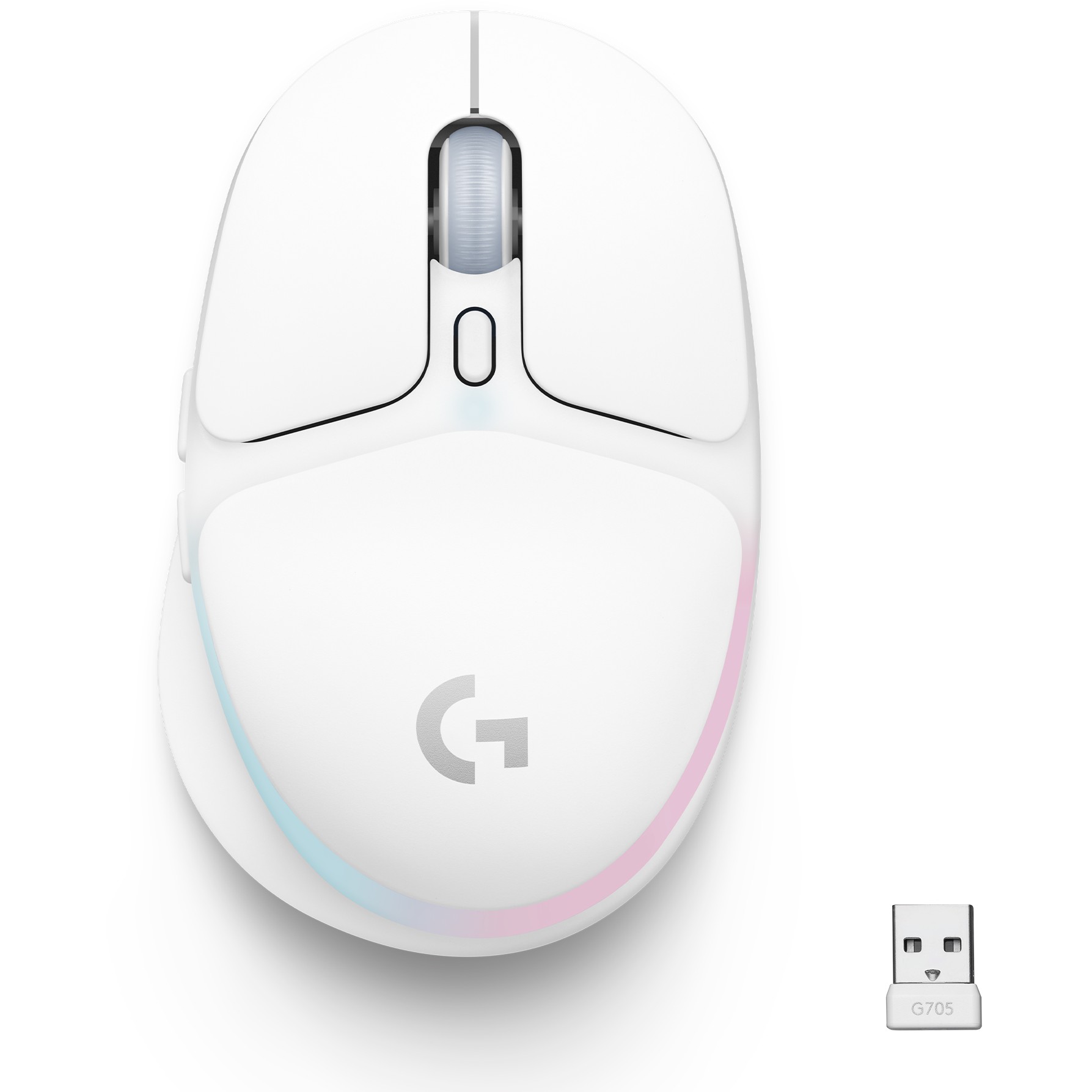Maus Gaming – Logitech G705 -Bardhë - 13