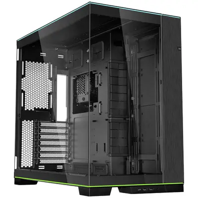 Kasë PC Lian Li O11 Dynamic EVO RGB / Mid Tower / E-ATX + ATX + M-ATX + Mini-ITX / 10x Fan / ARGB / Tempered Glass – Zezë - 8