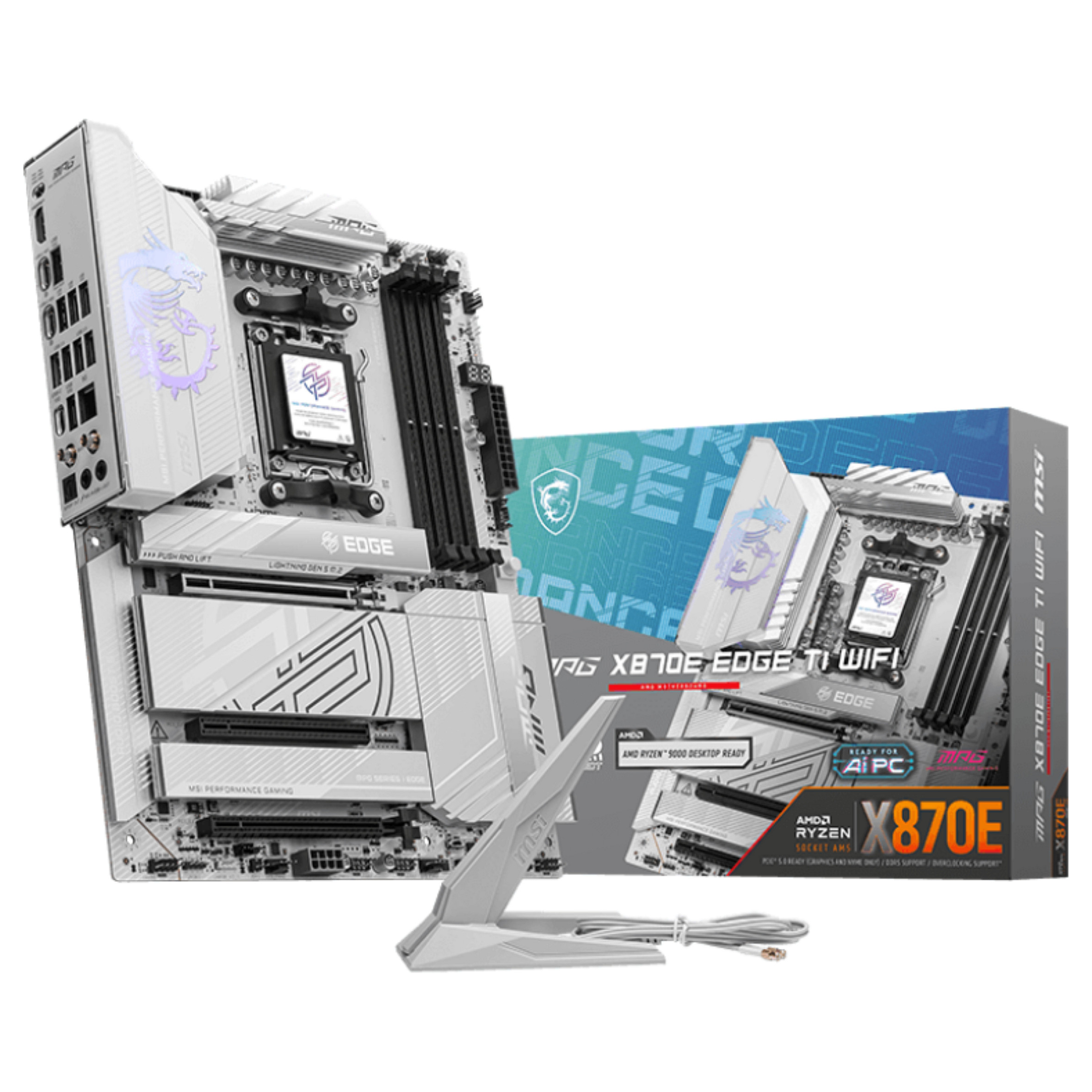 Pllakë Amë MSI MAG X870E EDGE TI Wifi - 1
