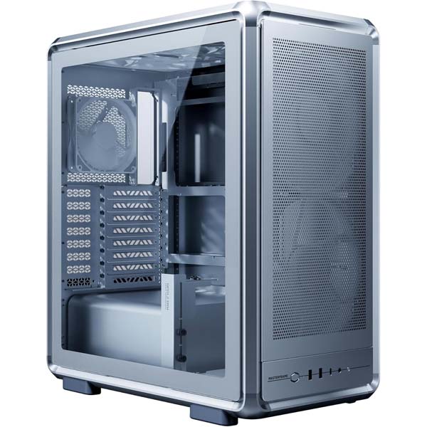 Kasë PC Cooler Master MasterFrame 500 Mesh / Mid Tower / E-ATX + ATX / 2x 200mm + 1x 120mm Fan / Tempered Glass - Argjend - 2