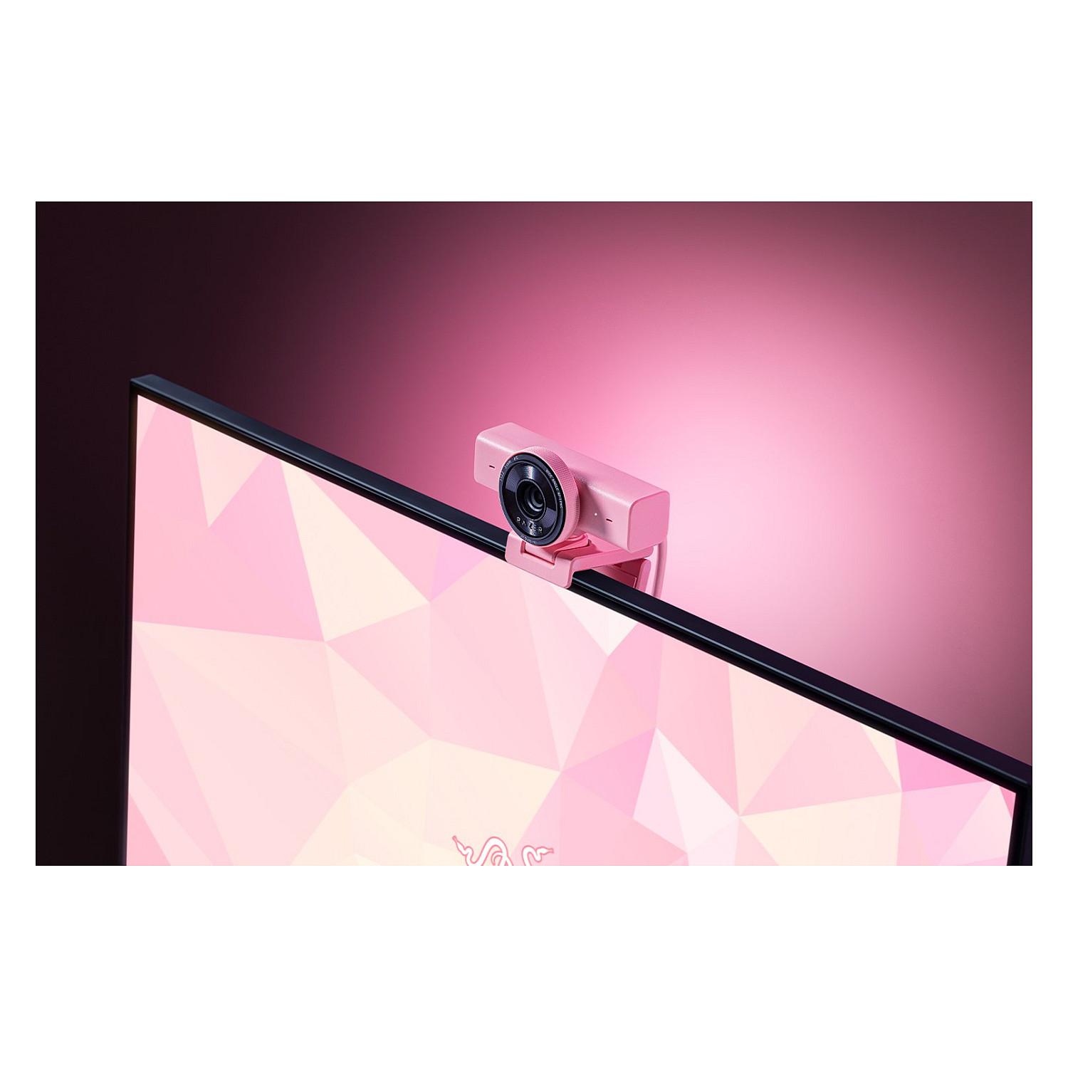 Webcam Razer Kiyo V2 X / 1080p  / 60FPS / Streaming - Rozë - 2