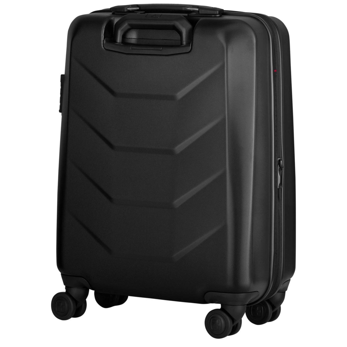 Valixhe Kabine Wenger Prymo, 36L, 40 × 55 × 20 cm, E Zgjerueshme deri në 43L, ABS dhe Polikarbonat – Zezë - 2