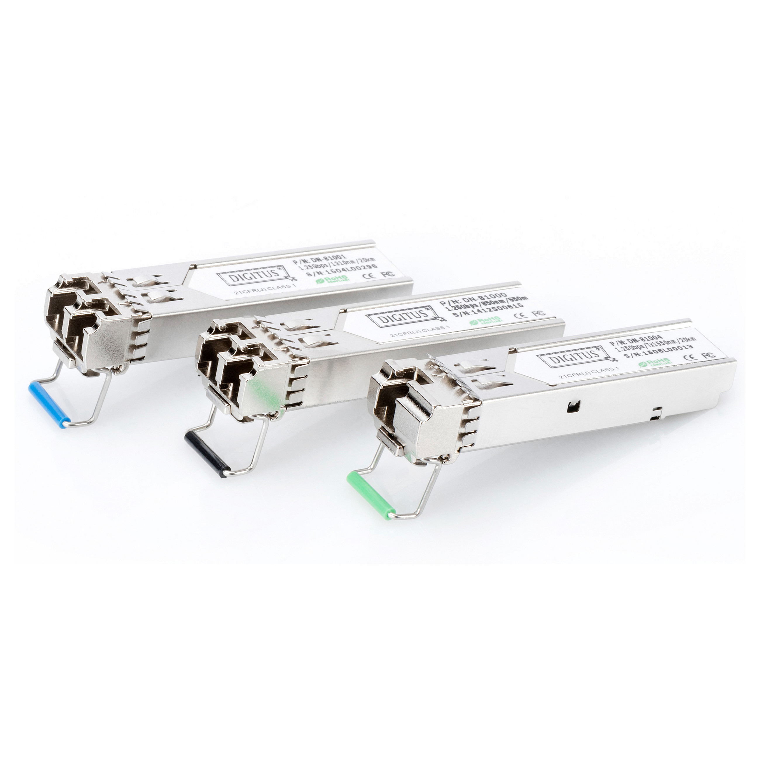 DIGITUS LWL Adapter LC Duplex / Multimode / SFP Modul / 1.25Gbps - 2