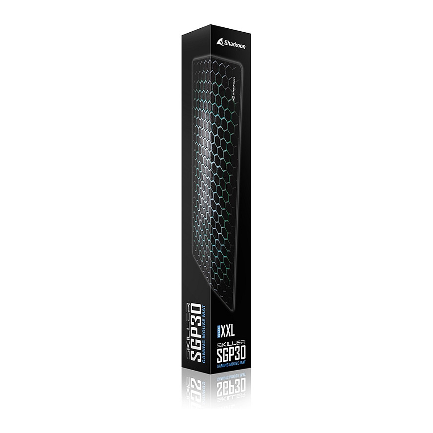 Mauspad Sharkoon Skiller SGP30 XXL Mesh / 900mm x 400mm x 2.5mm - Zezë / Gjelbër - 4