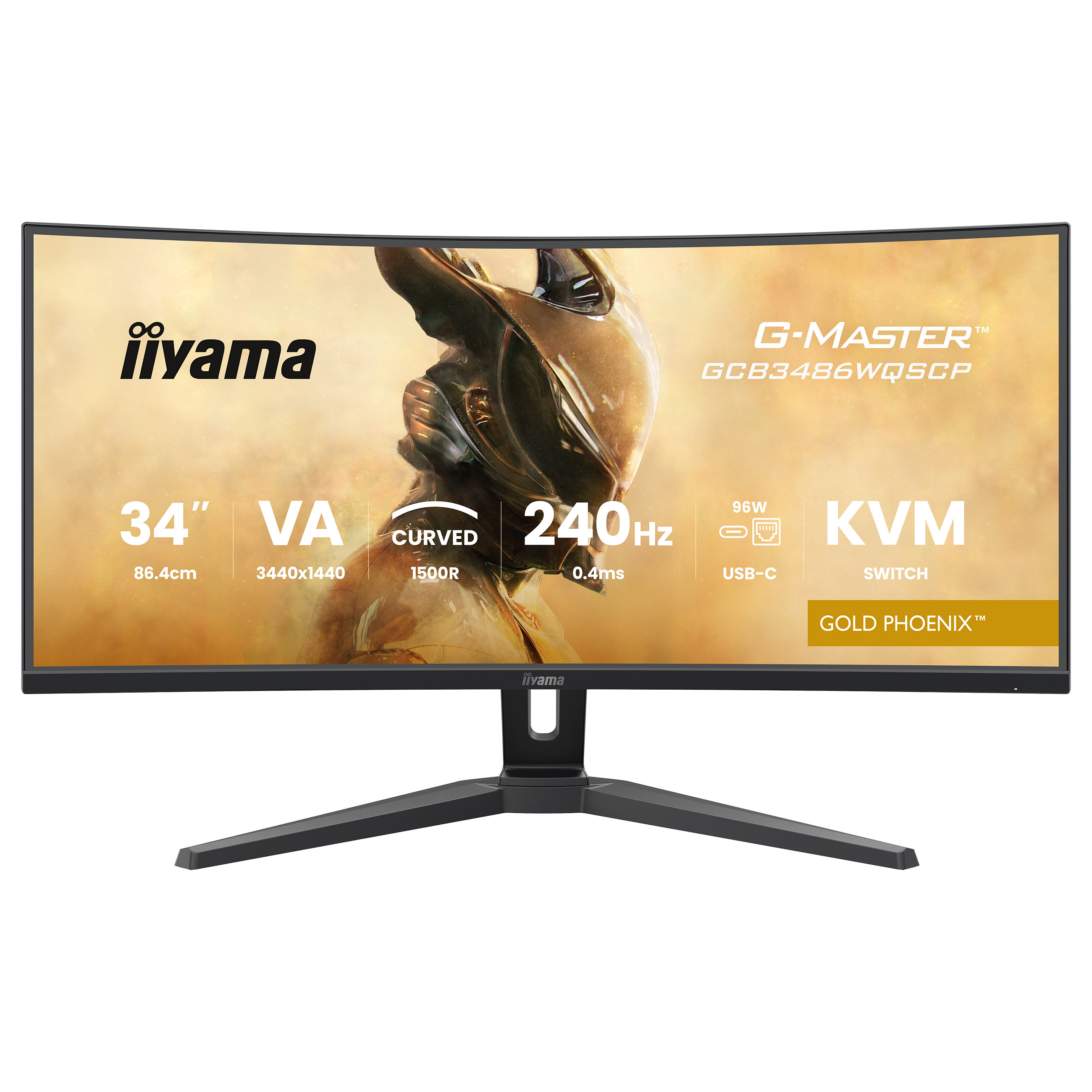 Monitor Gaming iyama G-Master GCB3486WQSCP / 34 Inch / 4K Ultra HD / 240Hz / 0.4ms / I zi - 2