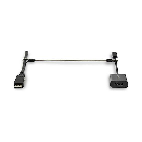 Lidhëse Sigurie për Kabllo StarTech.com CONNLOCKPK20, 20 Copë, Çelik, 30cm, Anti-Vjedhje - Zezë