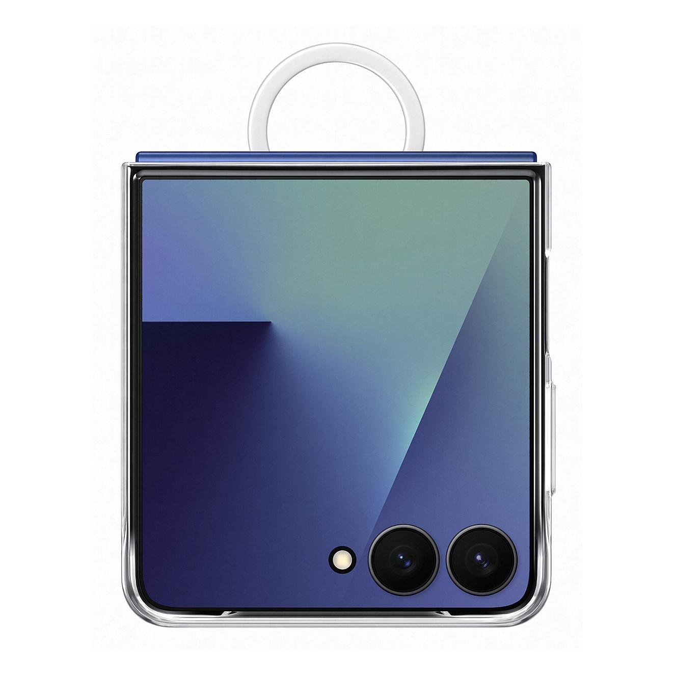 Aksesorë për Telefon Samsung EF-QF766CTEGWW / Clear Ring Case / Galaxy Z Flip7 - Transparent