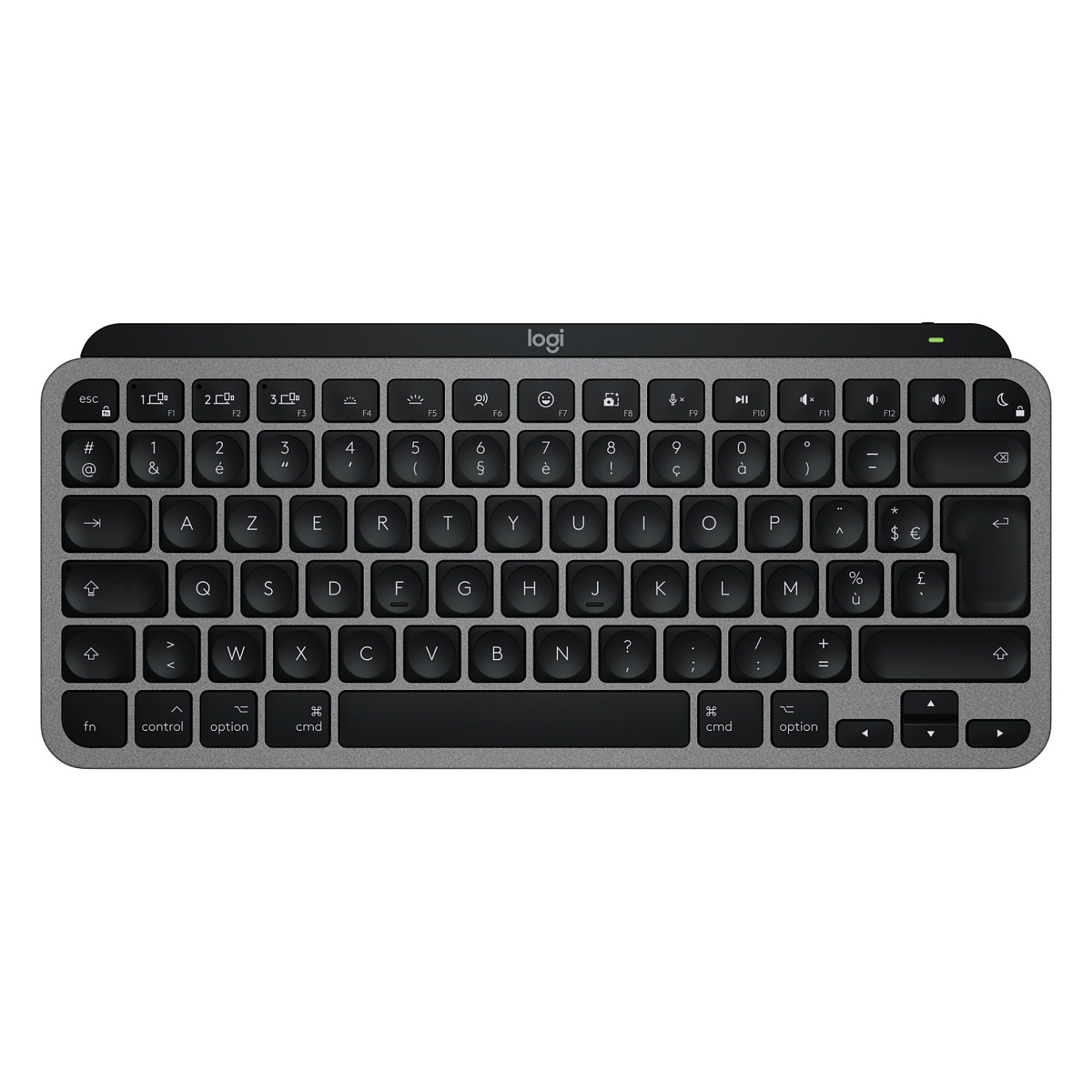 Tastierë Pa kabllo Logitech MX Keys Mini for Mac / Mini / Scissor Switch / AZERTY FR / Bluetooth / LED - Hiri - 5