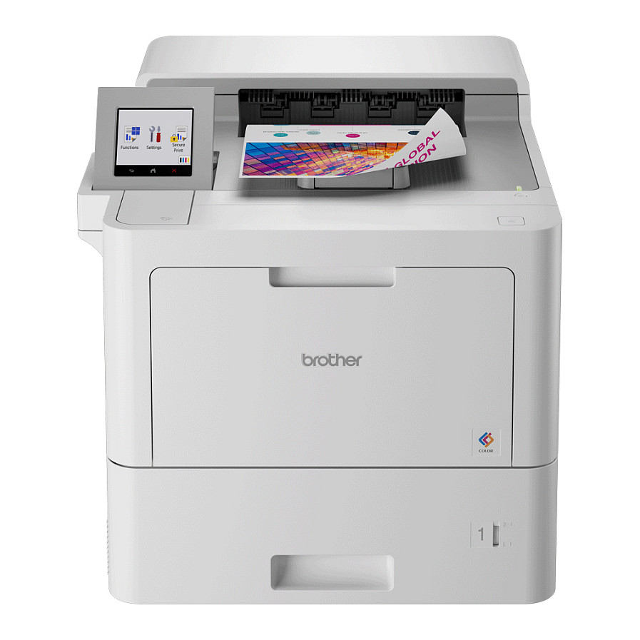 Printer Laser me Ngjyra Brother HL-L9470CDNTT / Për Dokumente / 2400 DPI / 40 ppm / Duplex / USB + LAN - Bardhë