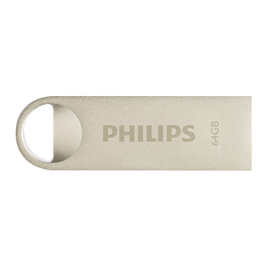 USB Flash Drive Philips Moon Edition 2.0 / 64GB / USB Type-A / USB 2.0 - Argjend