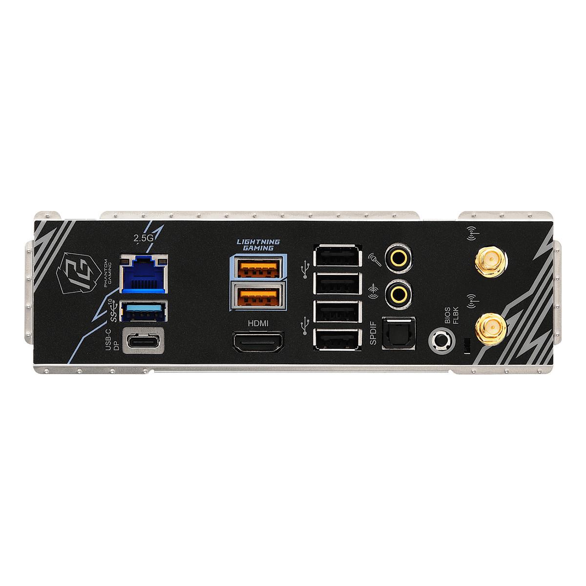 Pllakë Amë MB AMD ASRock Phantom Gaming B850I Lightning WiFi, AM5, B850, Mini-ITX, DDR5, WiFi 6E, 2.5GbE - 6