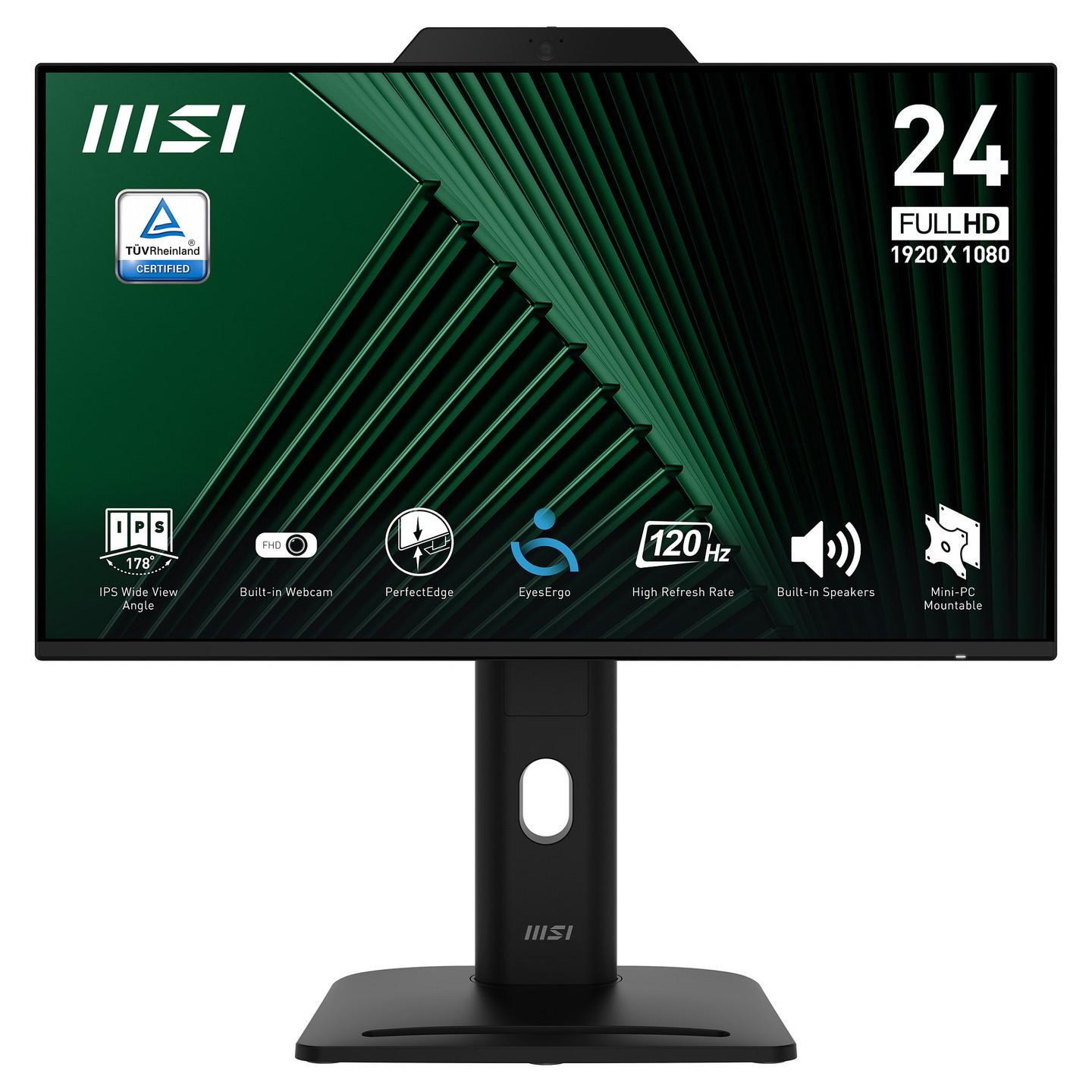 Monitor MSI Pro MP242PMG / 23.8" / Full HD IPS / 120Hz / 4ms / HDMI+DP+VGA - Zezë - 25