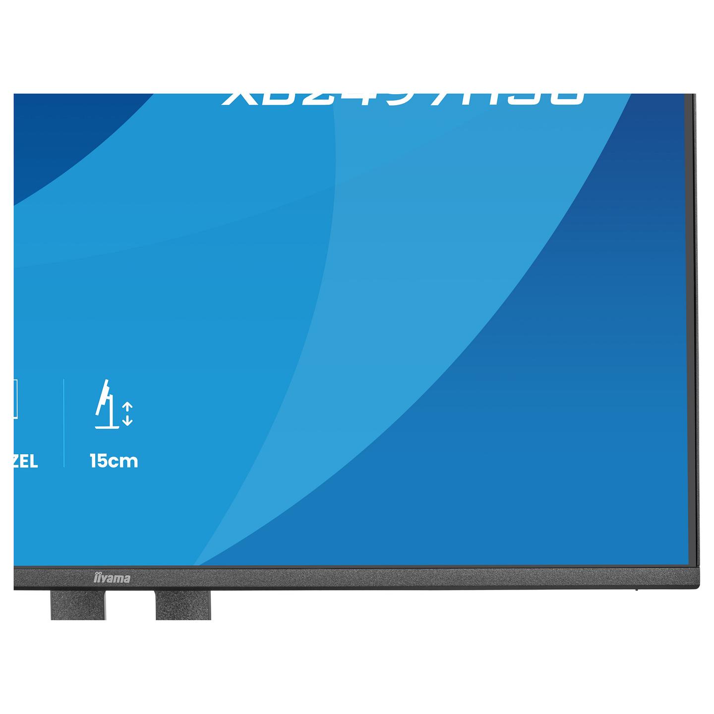 Monitor iiyama ProLite XB2497HSU-B1 / 23.8" / Full HD LED IPS / 100Hz / 4ms / HDMI+DP+USB - Zezë - 9