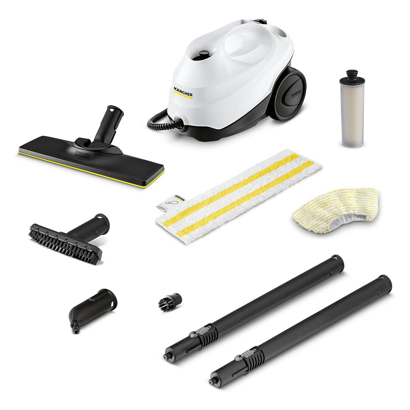 Pastrues me Avull Kärcher SC 3 EasyFix, 1900W, 3.5bar, 1L, 30s, 75m², 3.1kg - Bardhë - 3