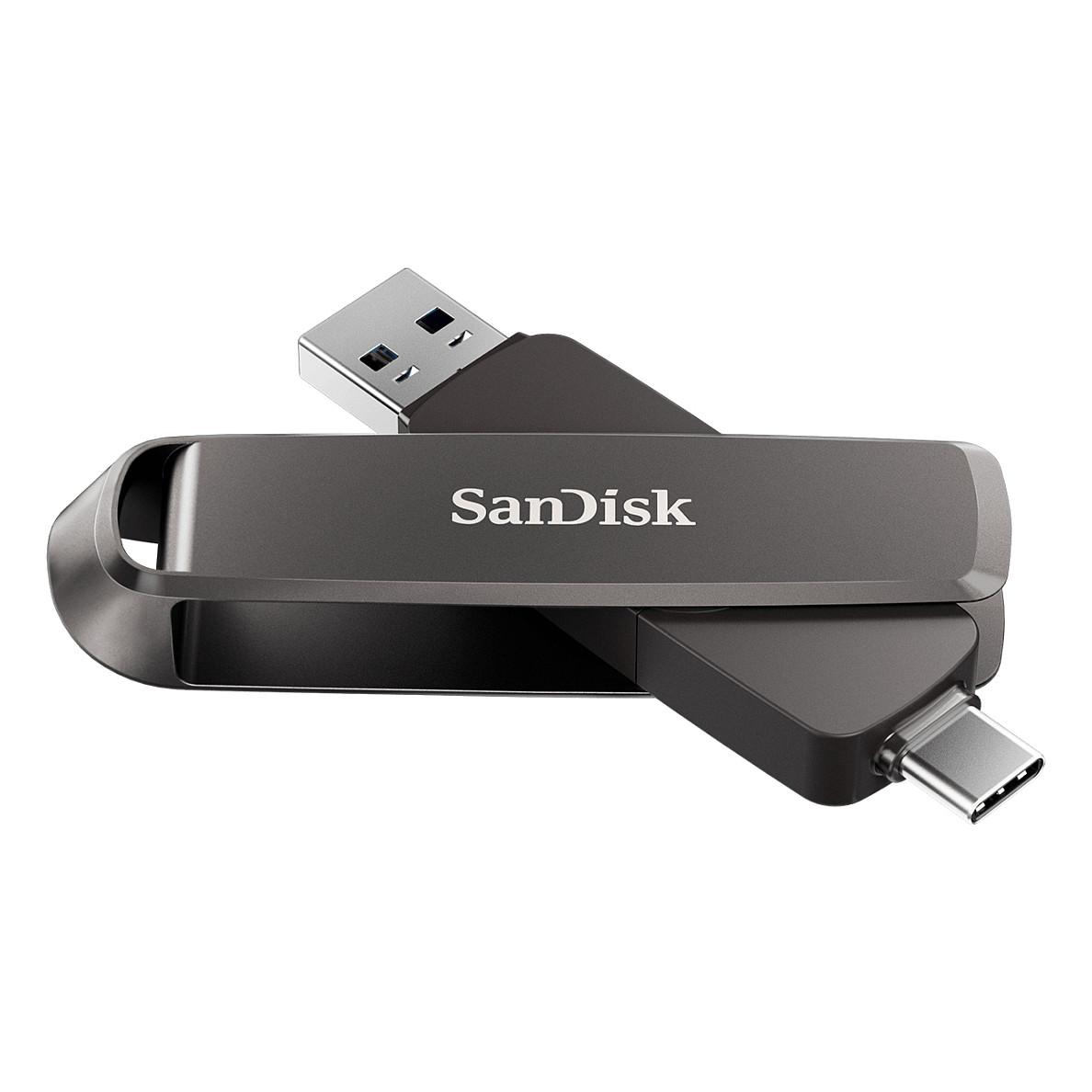 USB Flash Drive SanDisk Extreme PRO Dual Drive, 256 GB, USB 3.2 Gen 2, USB-C, USB-A - Zezë - 2