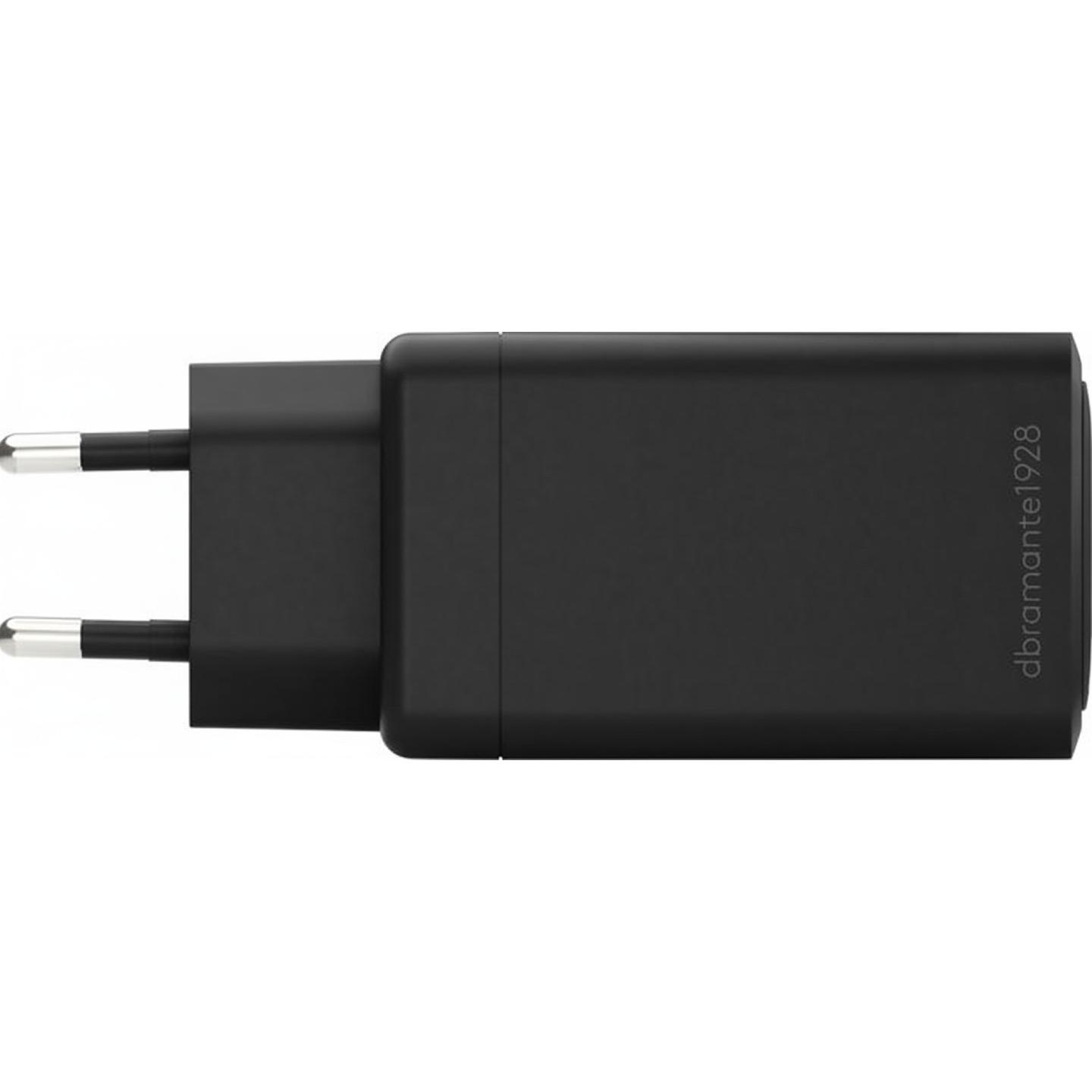 Karikues dbramante1928 Bulk EU Wall Charger, USB-C 30W, USB-A 18W, EU - Bardhë