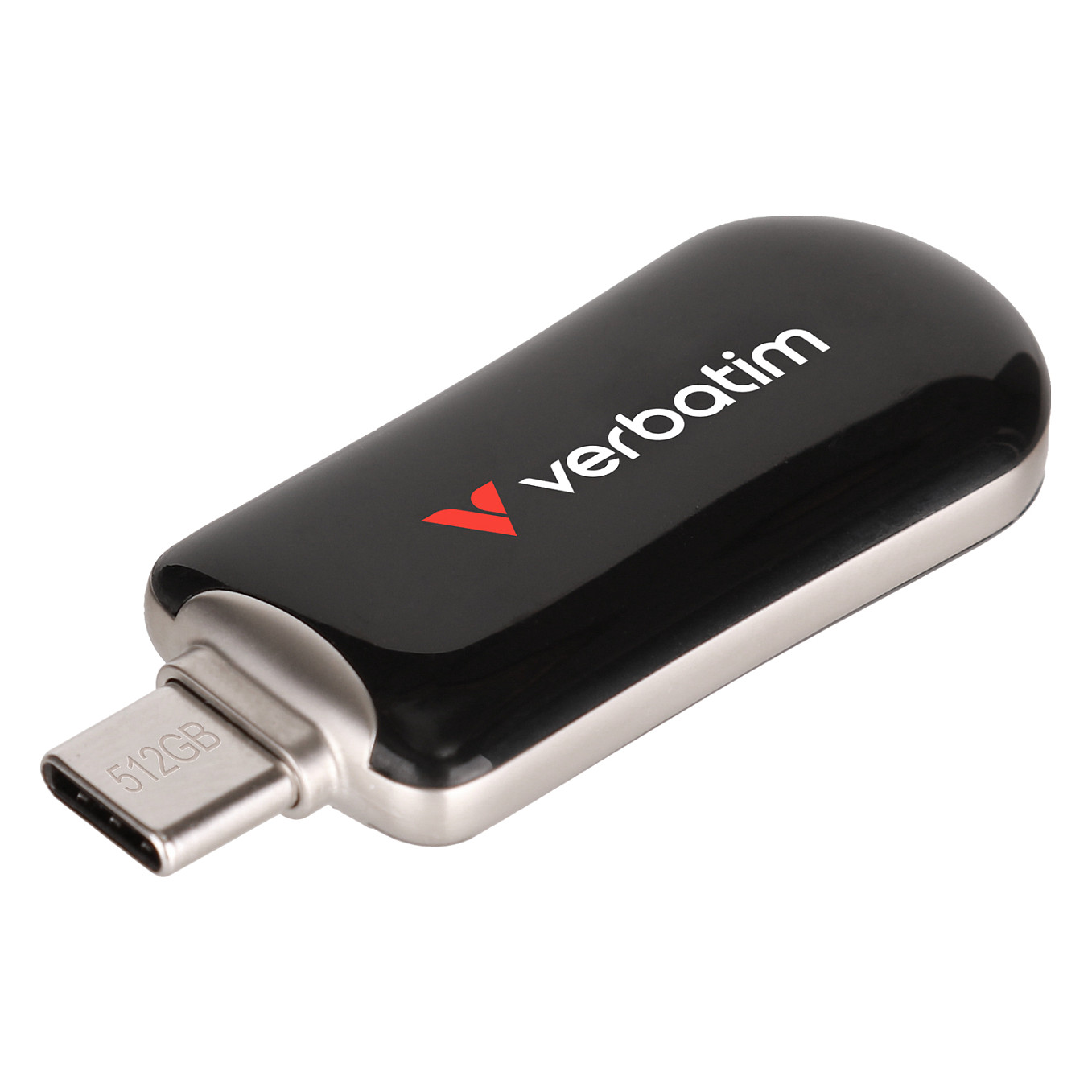 USB Flash Drive STICK Verbatim Plectra 512GB USB-C - e zezë - 2