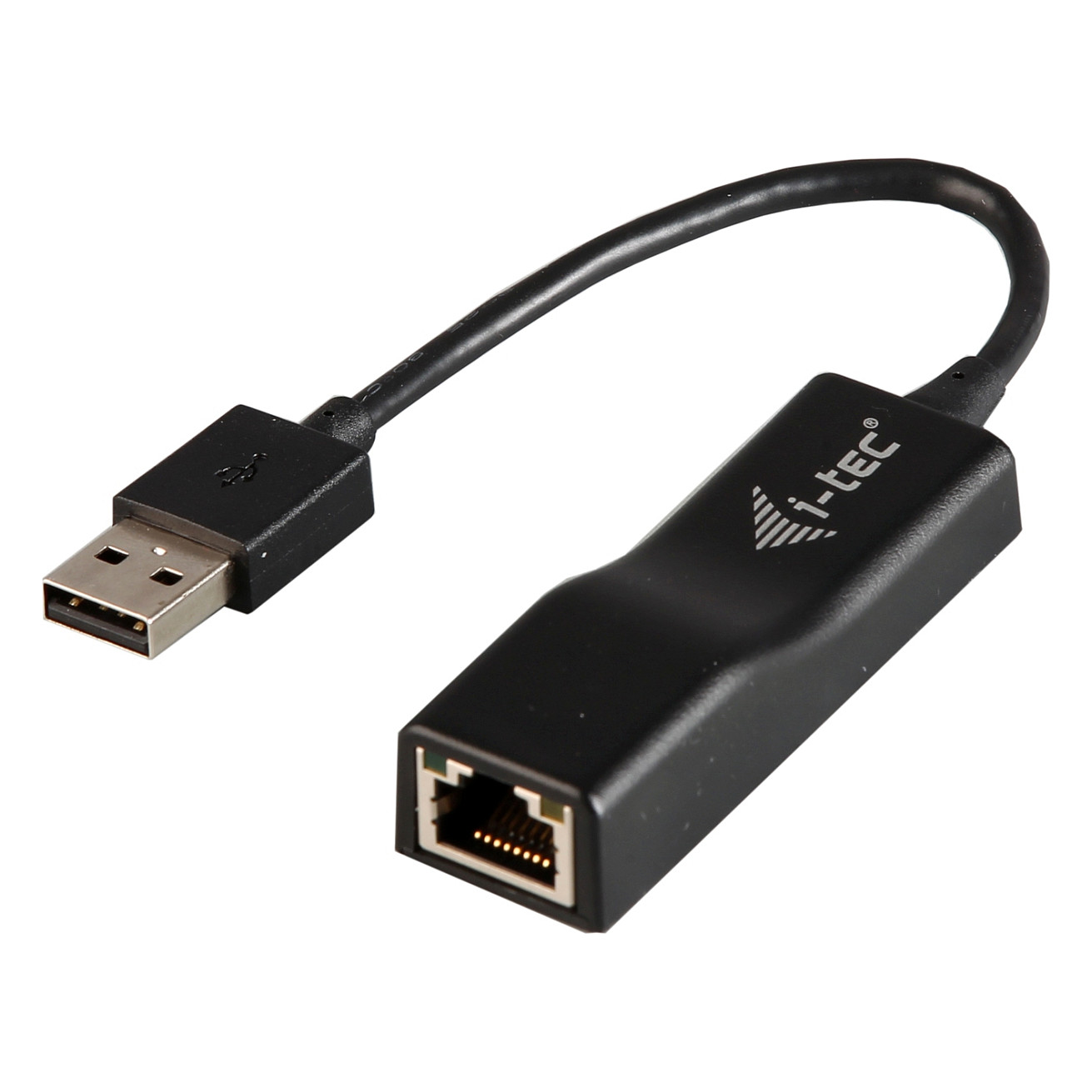 Kabllo për Rrjet I-TEC USB 2.0 në RJ-45 / Fast Ethernet / Windows/ Mac/ Linux - Zezë - 1