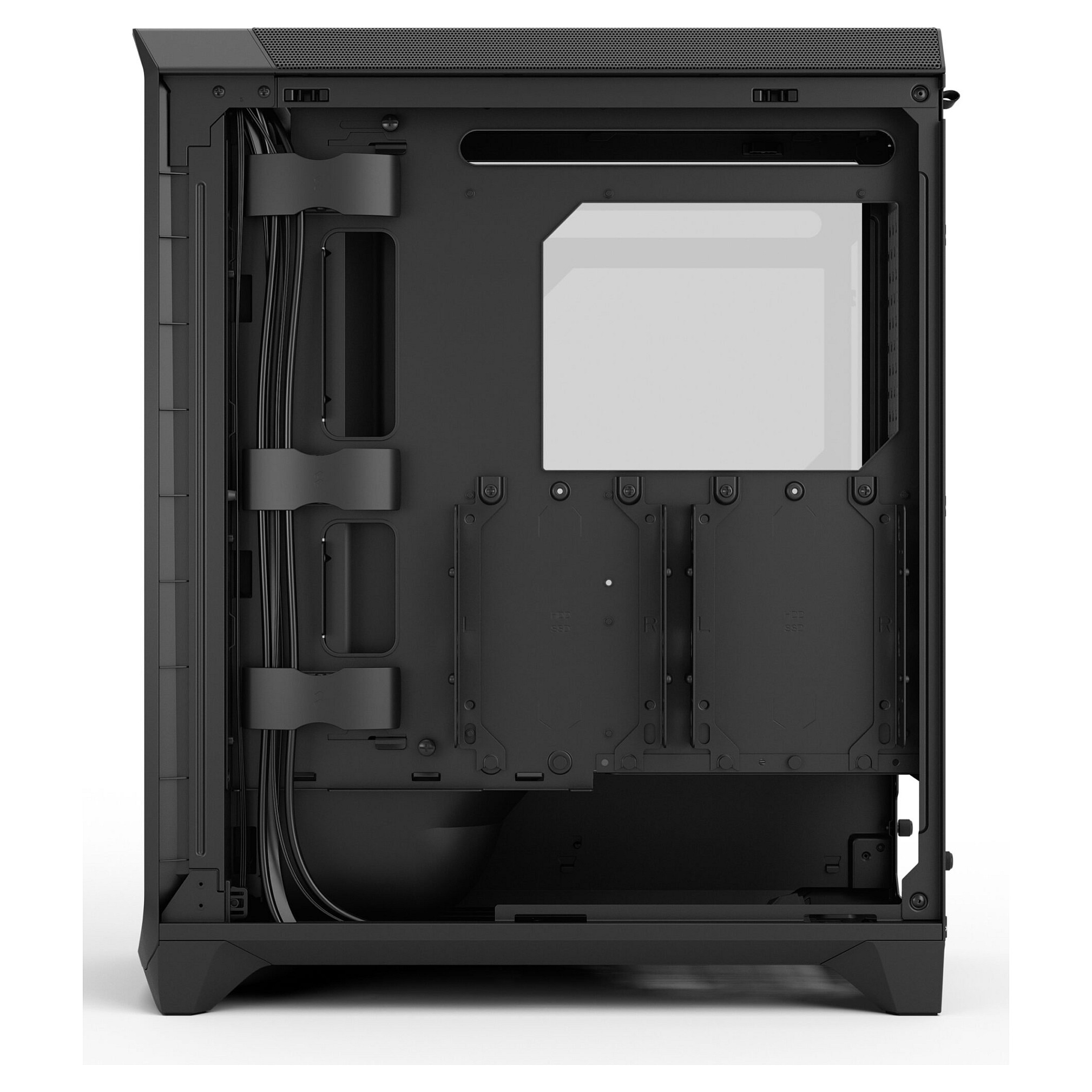Kasë PC Fractal Design Meshify 3 Black TG Light Tint / EATX / ATX / 3x 140mm Fan / Tempered Glass - Zezë - 13