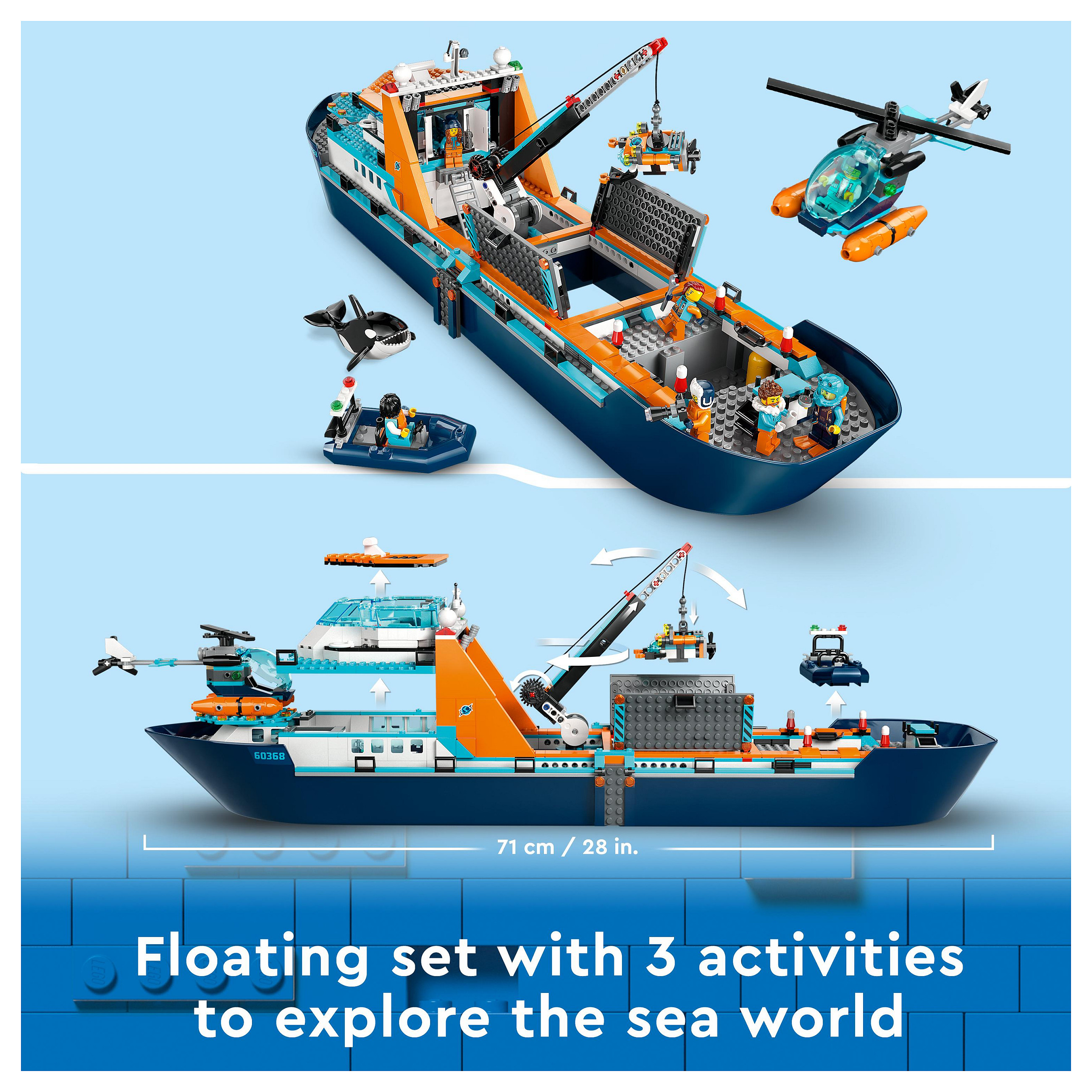 LEGO City Anija e Kërkimit në Arktik 60368 - 20