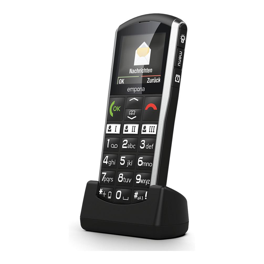Telefon Emporia SIMPLICITY-LTE / 4G / Single SIM - Zezë/Argjend - 5