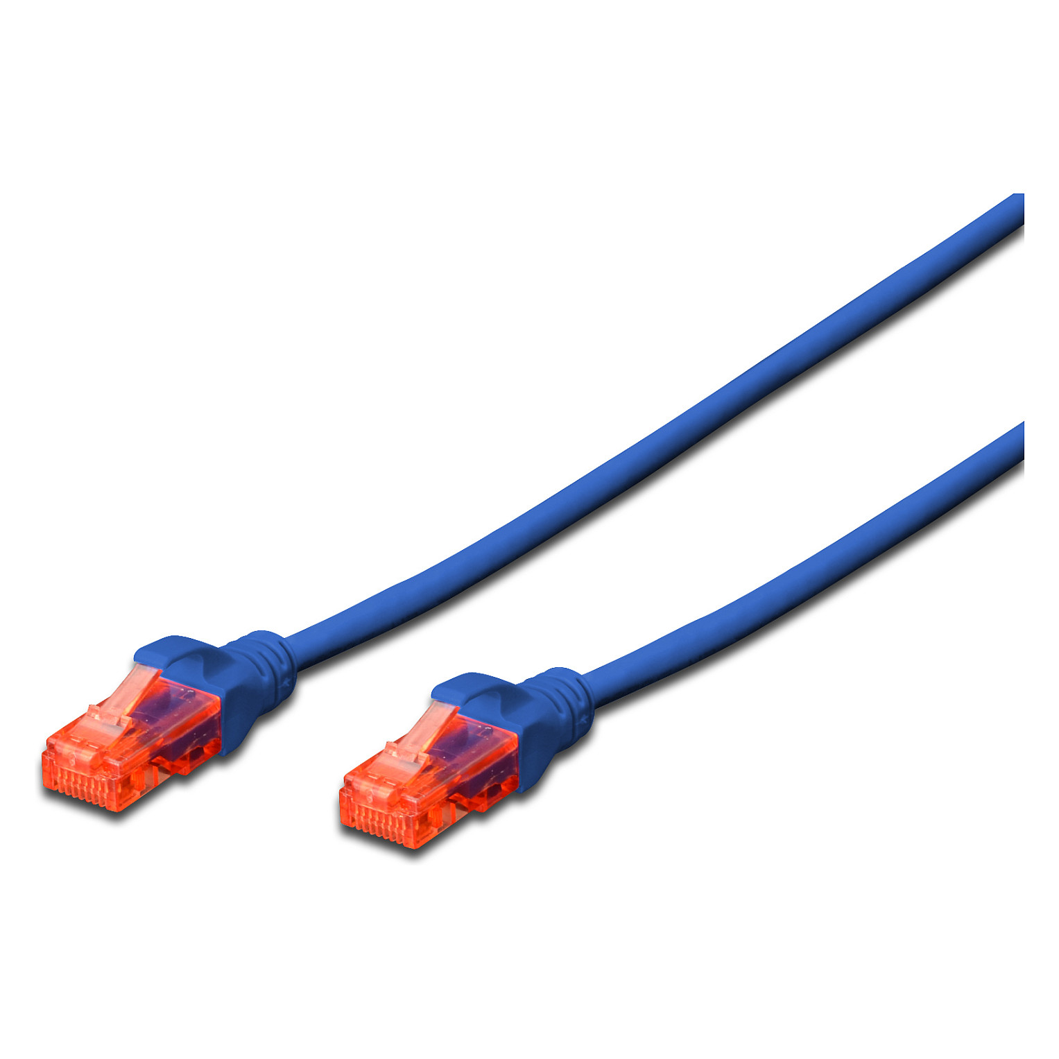 Kabllo për Rrjet DIGITUS Patch Cable / Cat6 / U/UTP / LSZH / 0.25m - Blu - 2