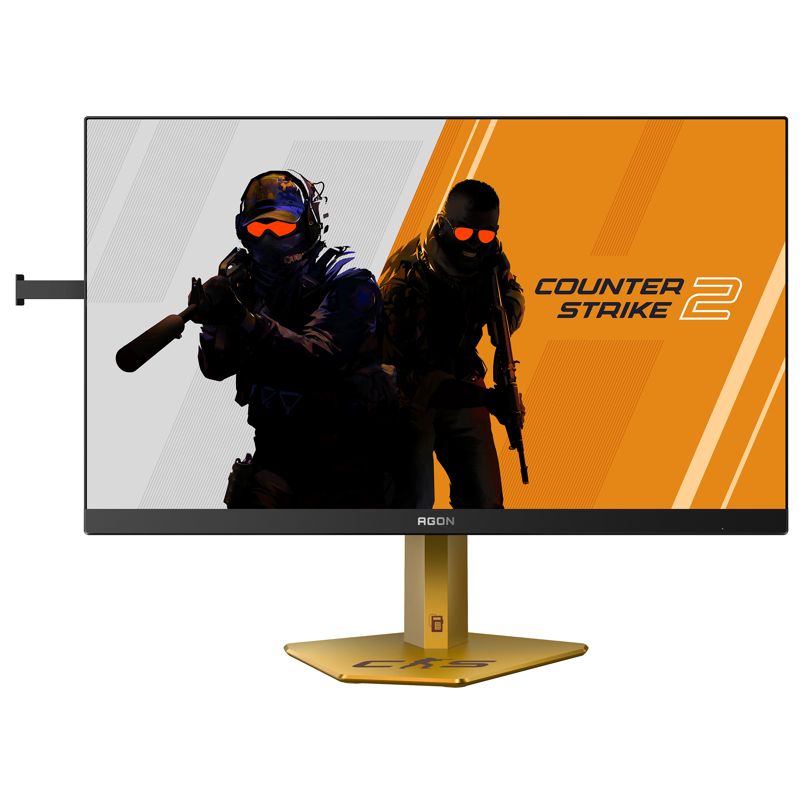Monitor Gaming AOC Agon Pro CS24A / 24.1"/ Full HD Ultra-Fast TN / LED / 610 Hz / 0.5 ms / HDMI+USB+DP+HDCP - Zezë/Portokalli - 5