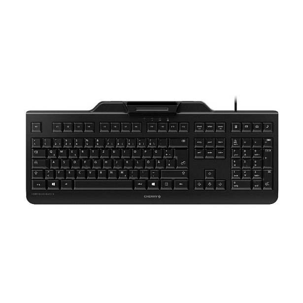 Tastierë Me kabllo CHERRY SECURE BOARD 1.0 / JK-A0400FR-2 / 105 Keys / Smart Card / RFID/NFC / USB / AZERTY - Zezë