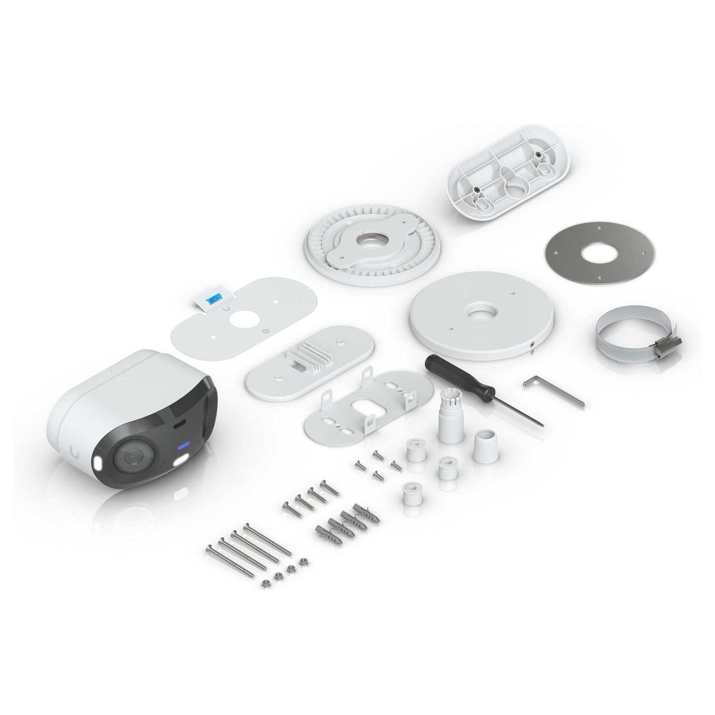 Ubiquiti UniFi G6 180 UVC-G6-180-W Kamerë IP CCTV / 16MP Dual 4K / 180° Panoramike / PoE+ / AI Detection / Audio Dy-Drejtimëshe / IP66 – Bardhë - 13