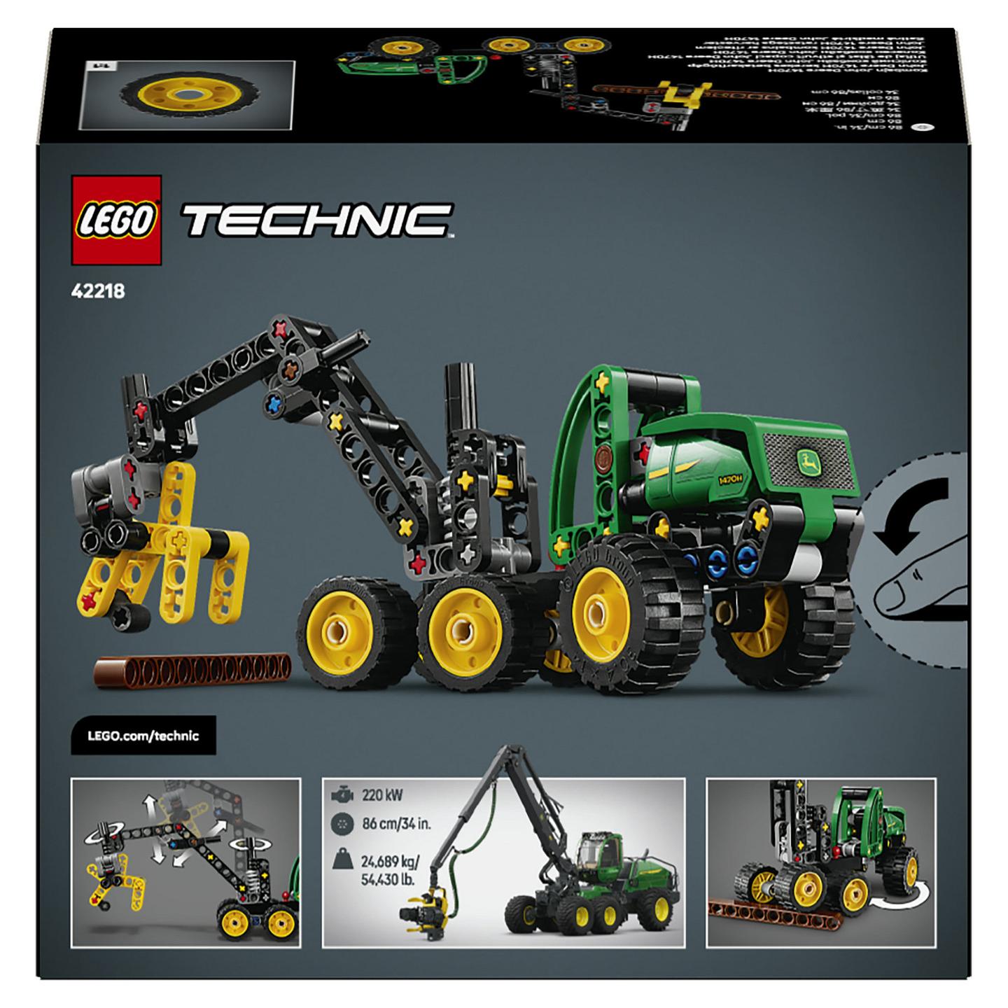 LEGO Technic John Deere 1470H Wheeled Harvester 42218 - 11