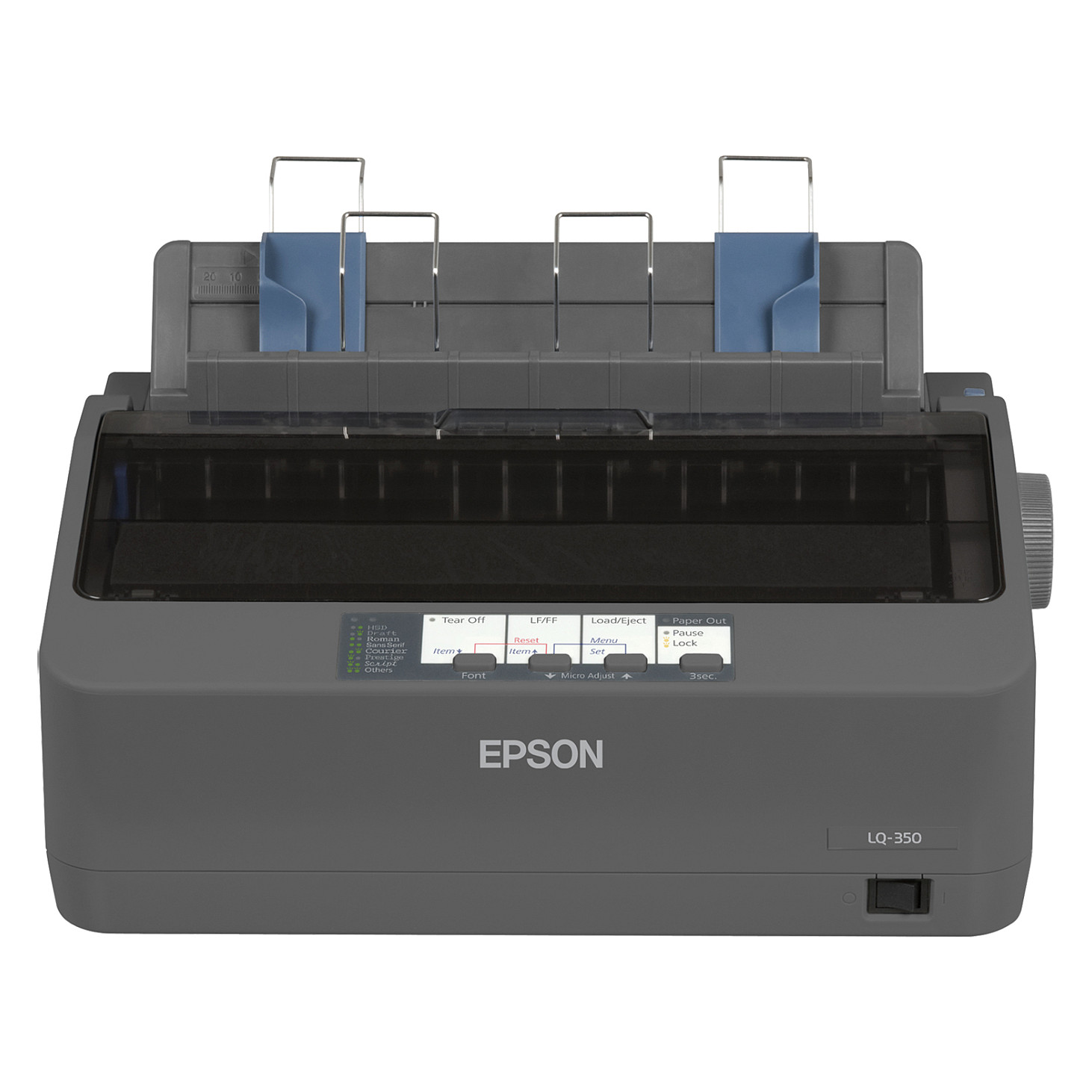 Printer Epson LQ-350 / Dot Matrix 24-pin / 360 × 180 DPI / 347 cps - Zezë/Gri