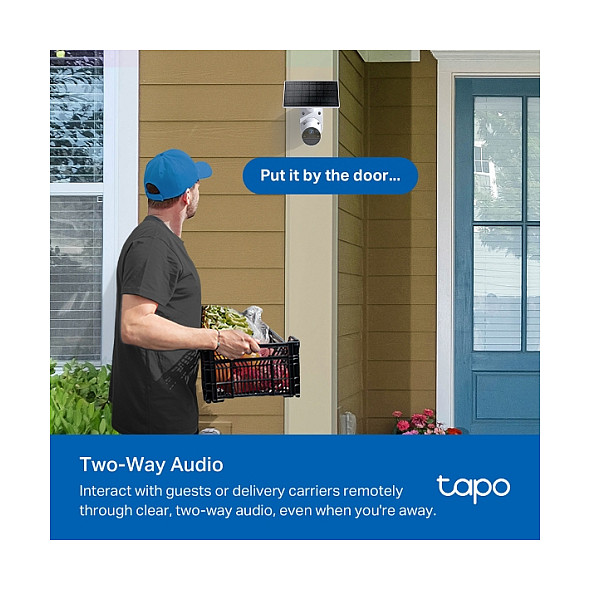 Kamerë Sigurie IP CCTV TP-Link Tapo C410 KIT / Bullet / 3MP / 3.17mm / 111° FOV / Wi-Fi - Bardhë - 11