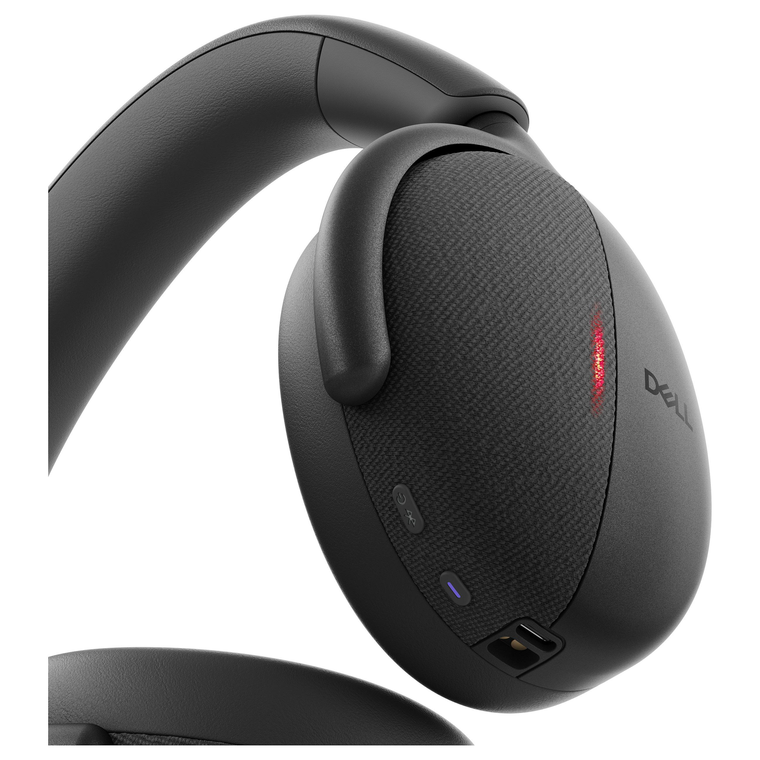 Kufje pa Kabllo Dell WL7024 / Wired / USB-C / Bluetooth / ANC / 7 Mikrofona– Zezë - 9