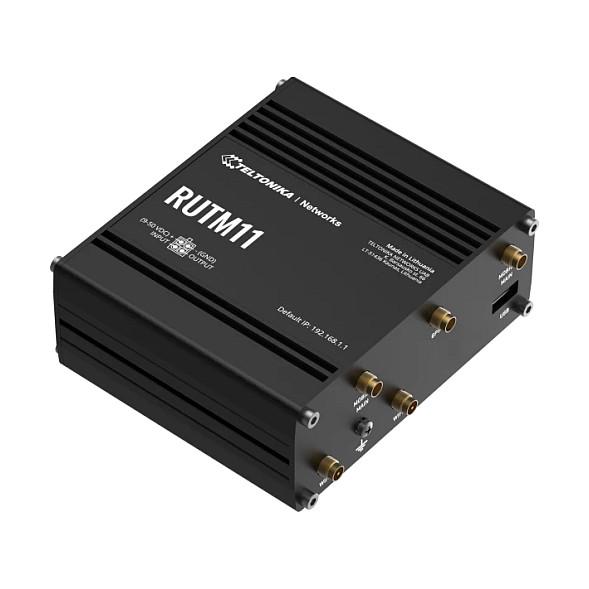 Teltonika, RUTM11, Ruter Industrial, 4G LTE Cat 6, Wi-Fi 5, Dual-Band, 4× Gigabit RJ45, Dual SIM, Mesh, GNSS – Zi - 3