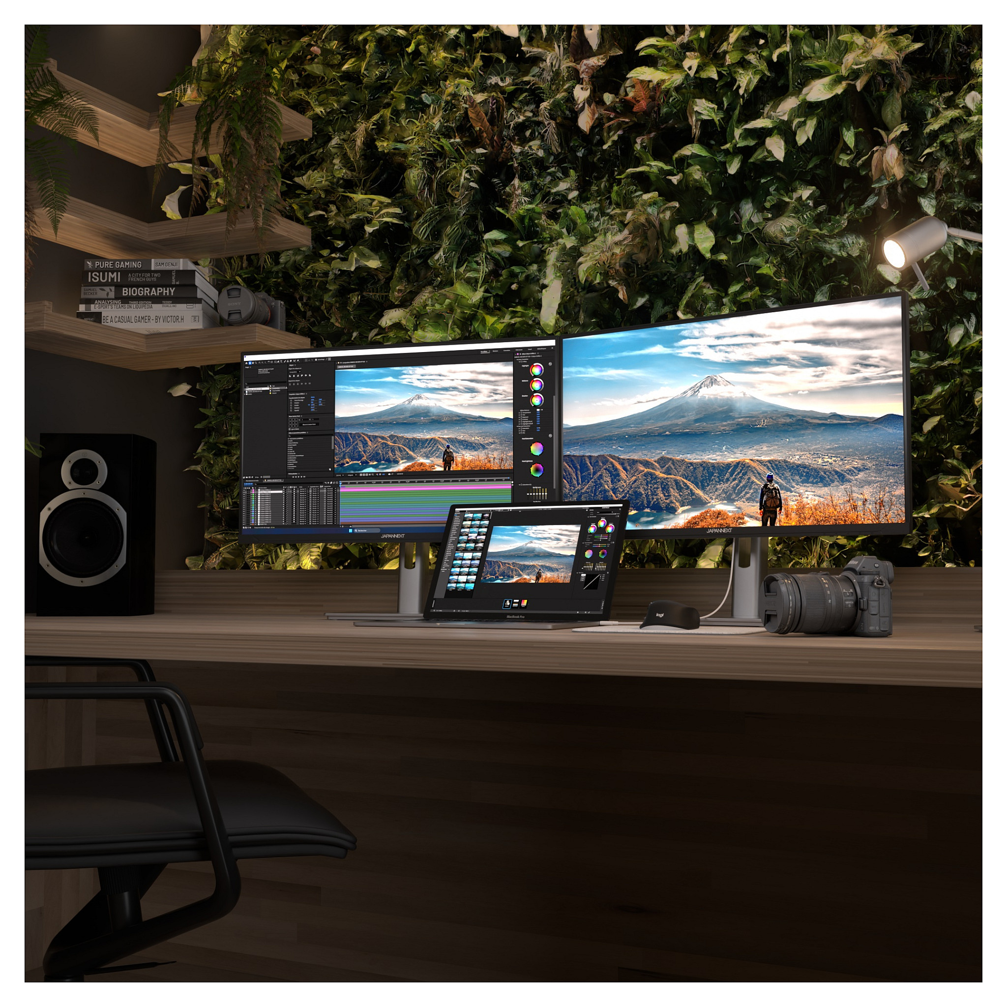 Monitor JapanNext / 27"/ 5K Ultra HD IPS / LED / 60Hz / 8ms / HDMI+USB+DP - Argjend - 14
