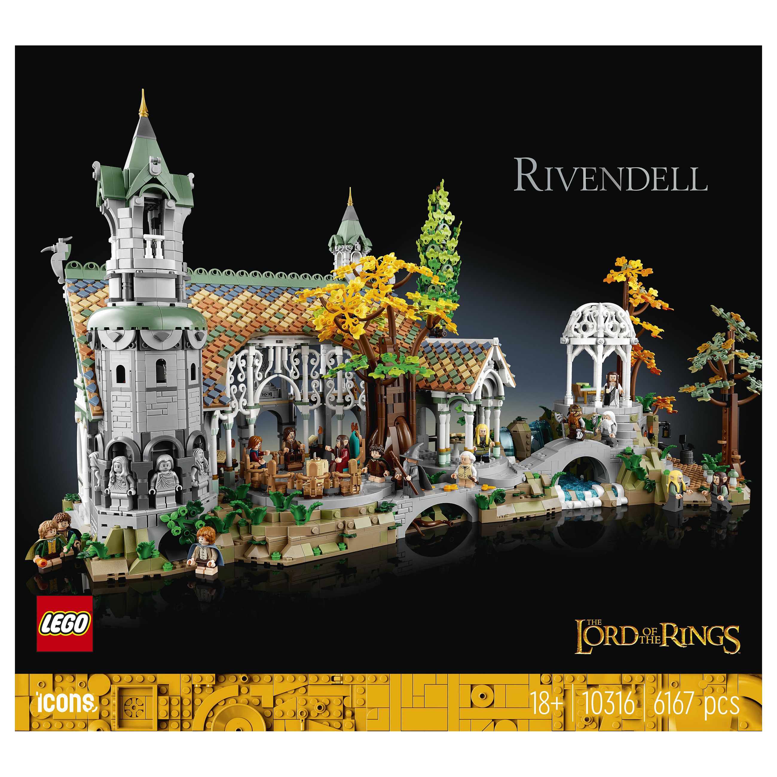 LEGO Icons Lord of the Rings Rivendell 10316 - 38
