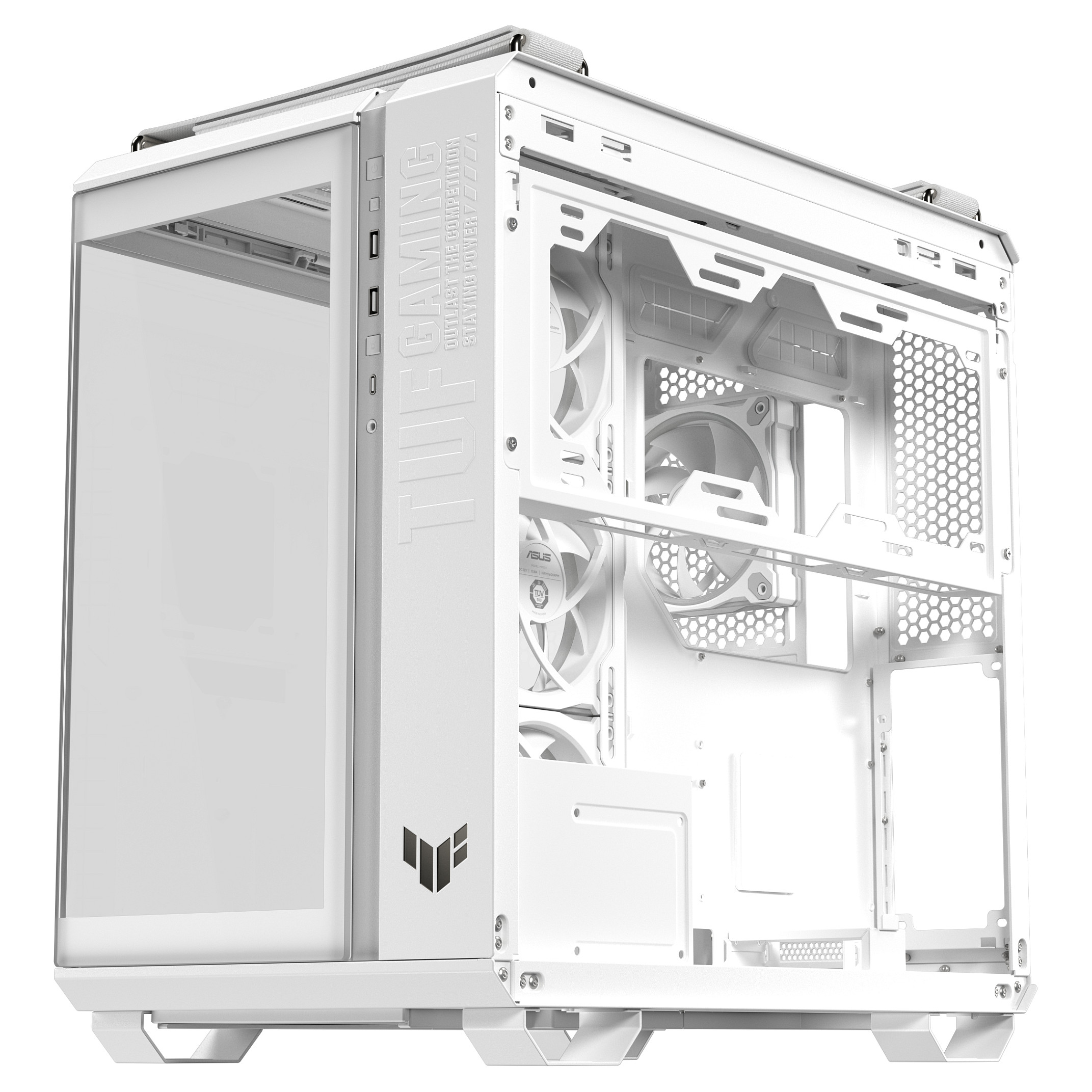 Kasë Asus TUF Gaming GT502 Horizon TG ARGB -Bardhë - 15