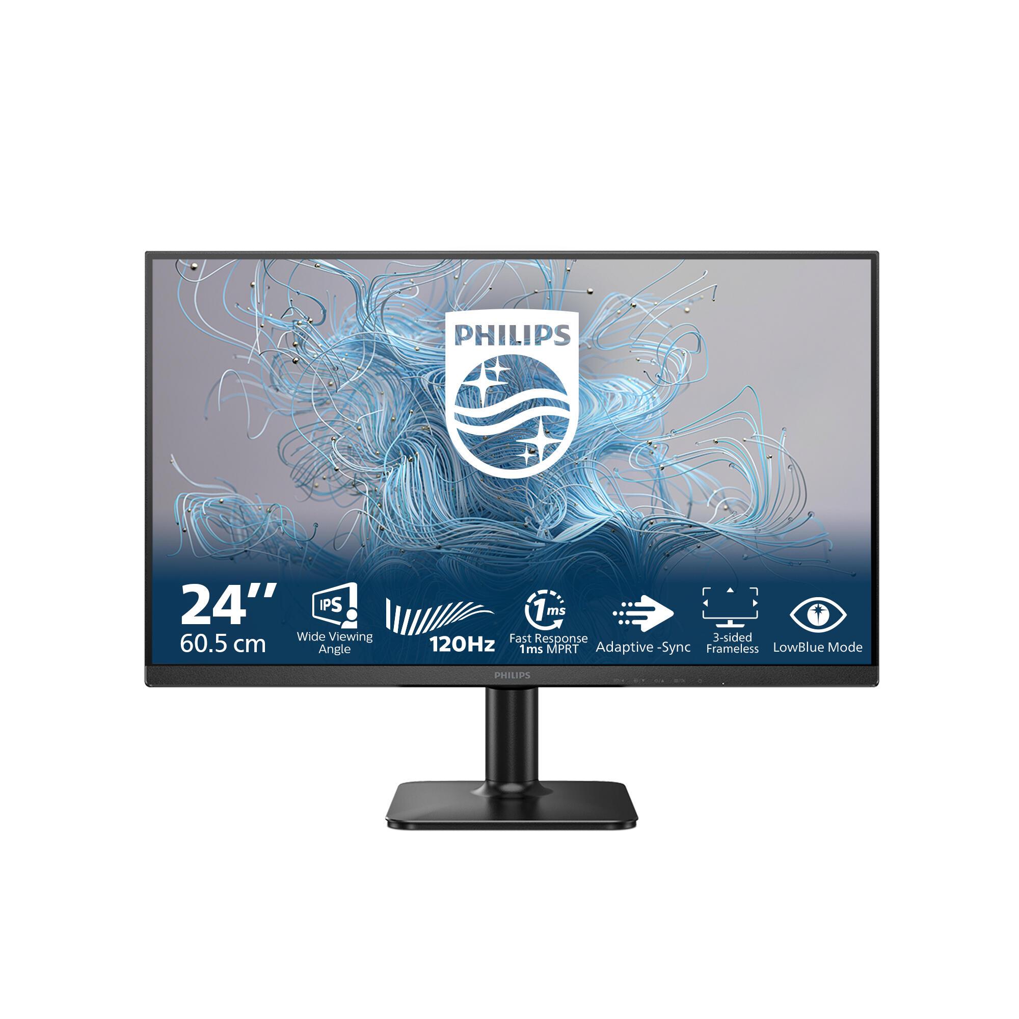 Monitor Philips 1000 Series 24E2N1110 / 23.8" / Full HD IPS / 120Hz / 1ms / HDMI - Zezë