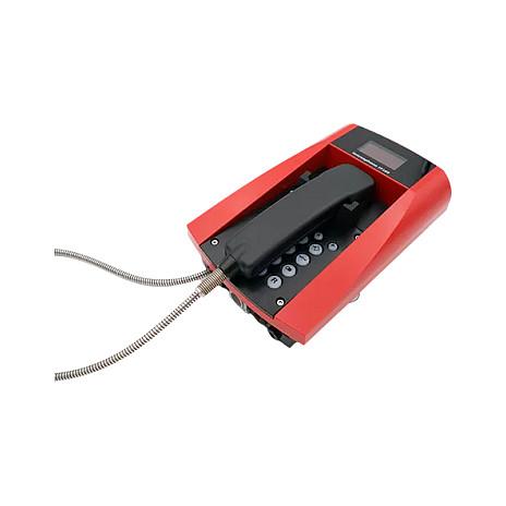 Telefon VoIP innovaphone IP160, Ekran OLED, Gigabit Ethernet, IP65 - Kuqe/Zezë - 2