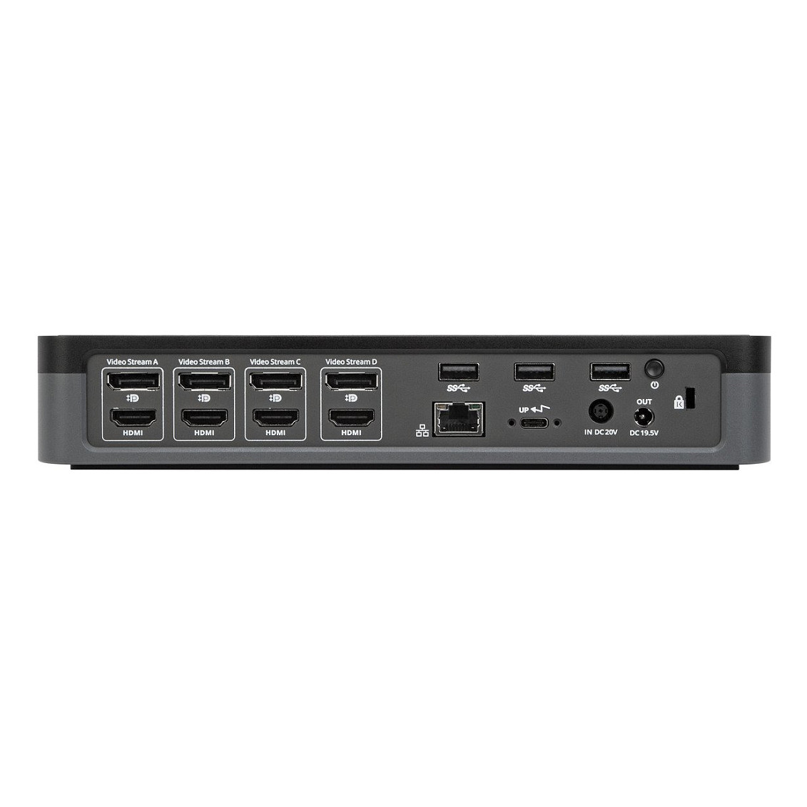 Docking Station Targus USB-C DV4K DOCK570EUZ /100W PD/ 2x 4K Ekran/ Gigabit - Zezë - 9