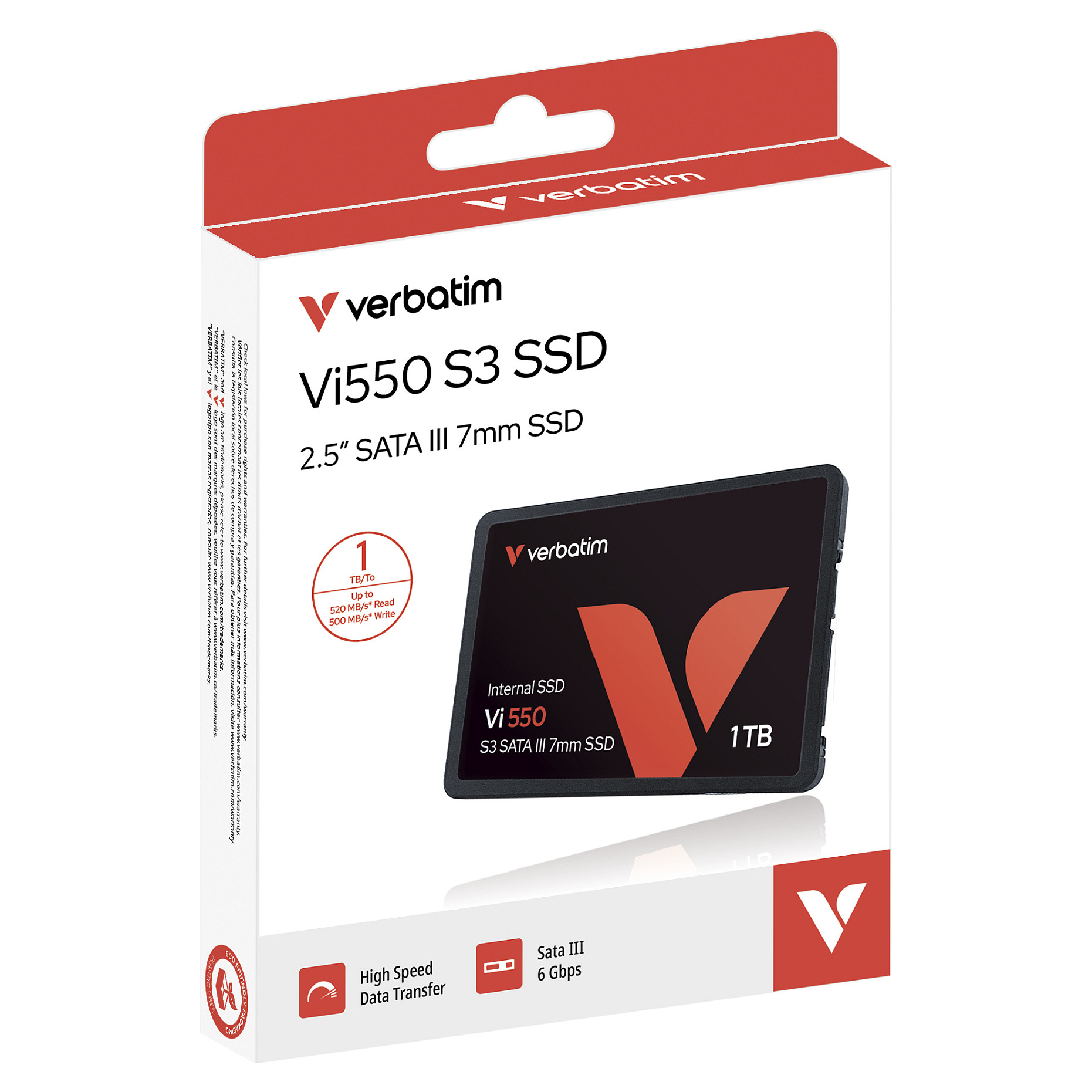 SSD e Brendshme Verbatim Vi550 S3 Phison / 1TB / 2.5" / SATAIII - 1