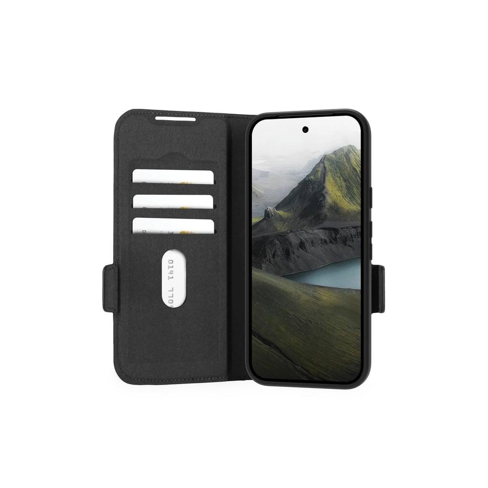 Case për Telefon dbramante1928 Oslo Pro, për Google Pixel 9A, Flip, PU, Mbyllje Magnetike - Zezë - 2