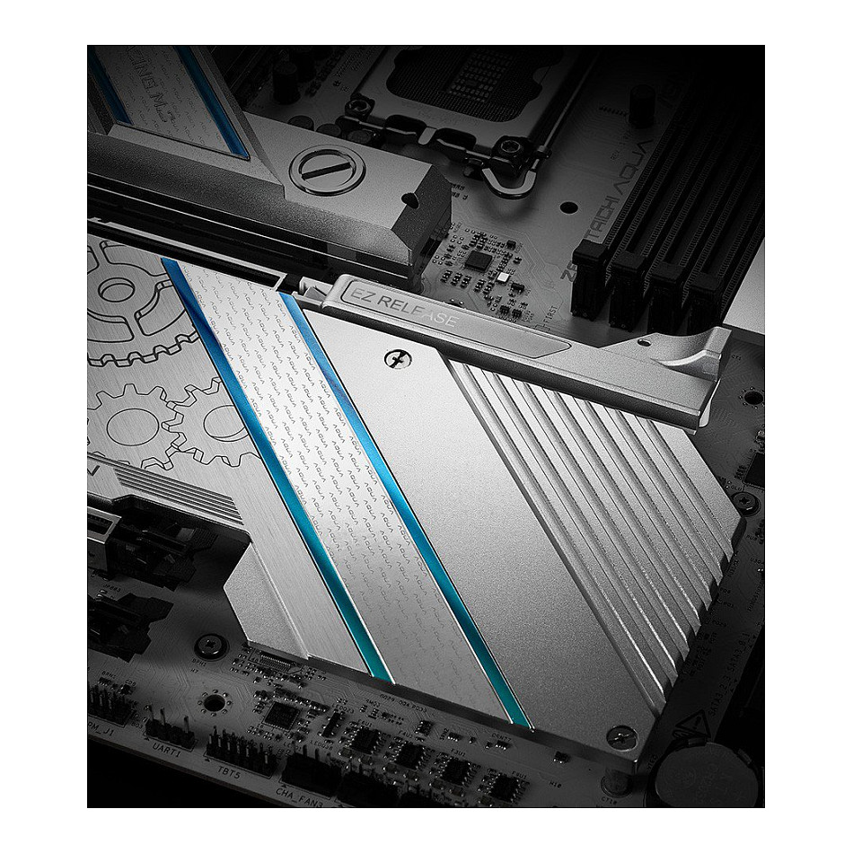 Pllakë Amë Z890 TAICHI AQUA 1851 ATX USB-C DDR5 - 12