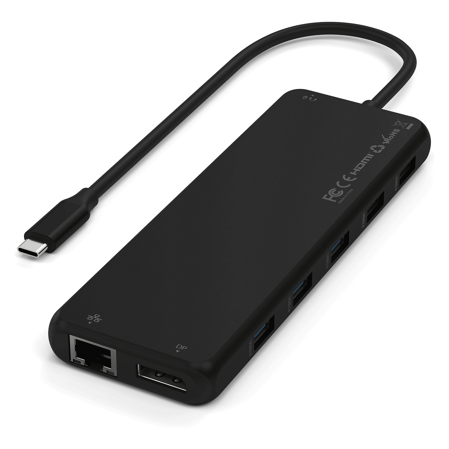 Hub Satechi ST-P3D13K / 6x USB-A / 2x HDMI / 1x DisplayPort / 2x USB-C / Ethernet / Audio / 85W PD / 100W – Zezë