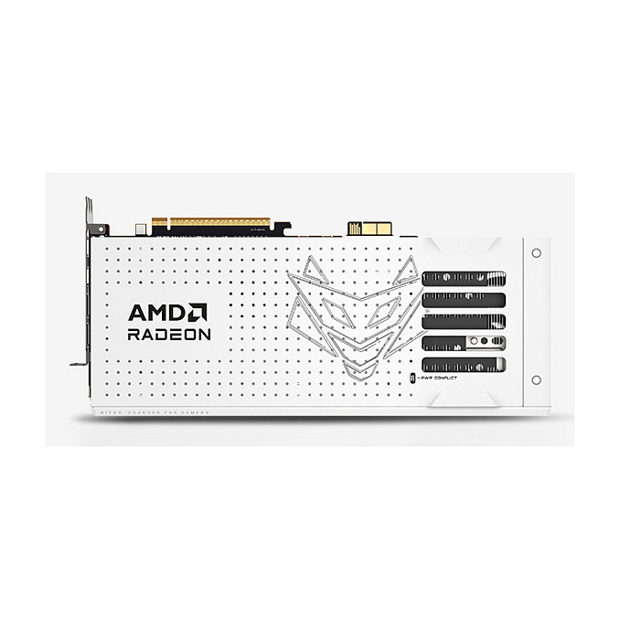 Kartë Grafike AMD Radeon RX 9070 XT / 16GB / Sapphire NITRO+ Gaming OC PhantomLink Polar / GDDR6 / 3 Fan - 5