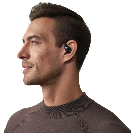 Kufje pa kabllo Shokz OpenFit Black Bluetooth Wireless Bone Conduction Headset - 5