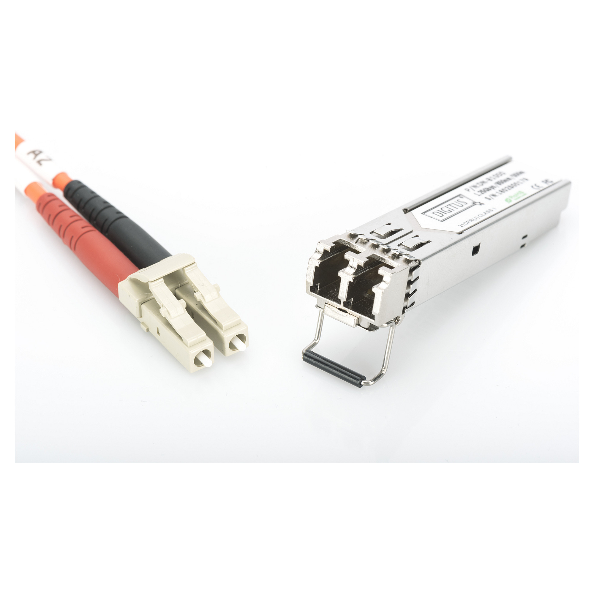 DIGITUS LWL Adapter LC Duplex / Multimode / SFP Modul / 1.25Gbps - 4