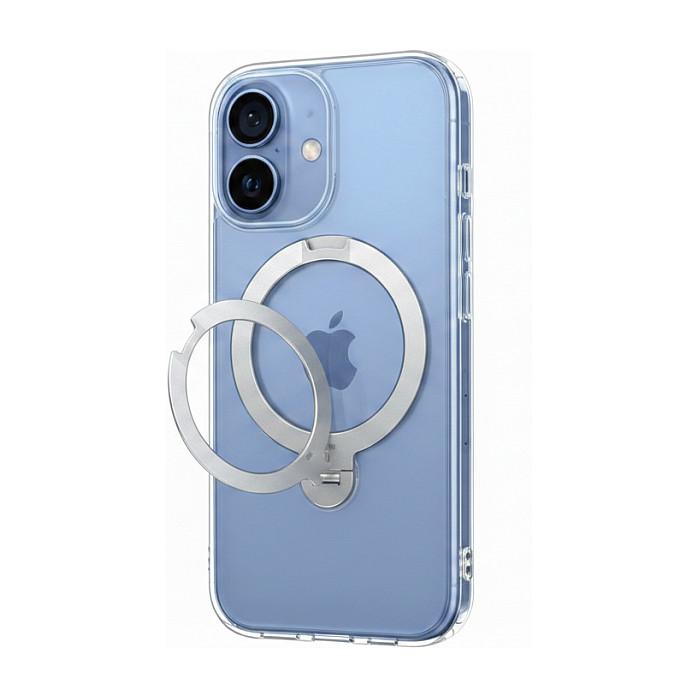 Aksesorë për telefon Torras Ostand Spin Series / iPhone 17 / MagSafe / Mbajtëse 360° – Blu - 1